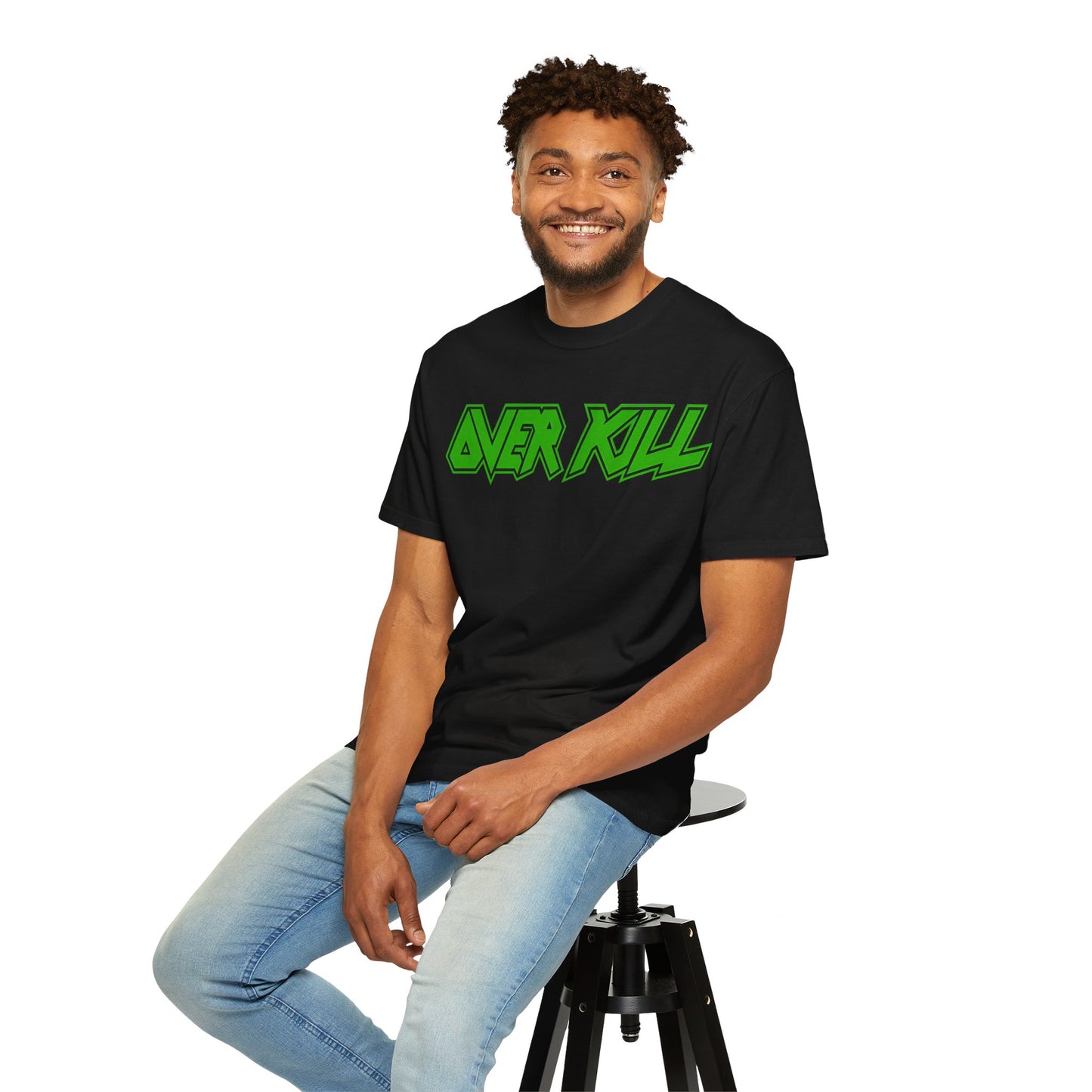 Overkill American Groove Thrash Music T-Shirt — Retro Metal Band Tee