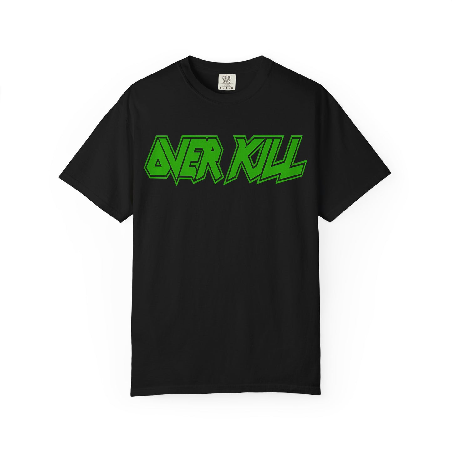 Overkill American Groove Thrash Music T-Shirt — Retro Metal Band Tee