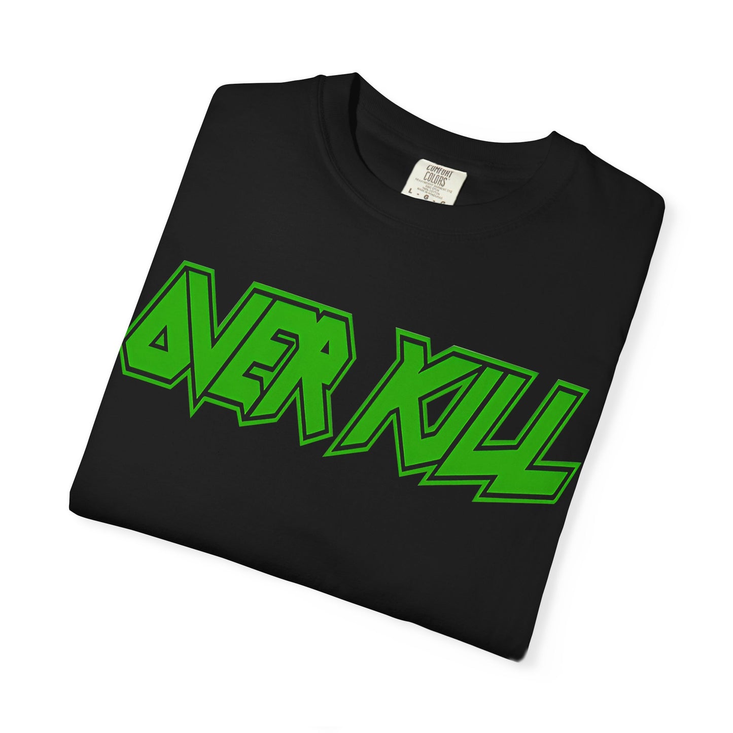 Overkill American Groove Thrash Music T-Shirt — Retro Metal Band Tee