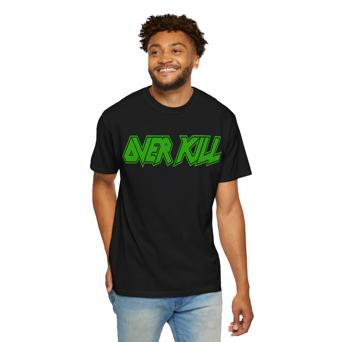 Overkill American Groove Thrash Music T-Shirt — Retro Metal Band Tee